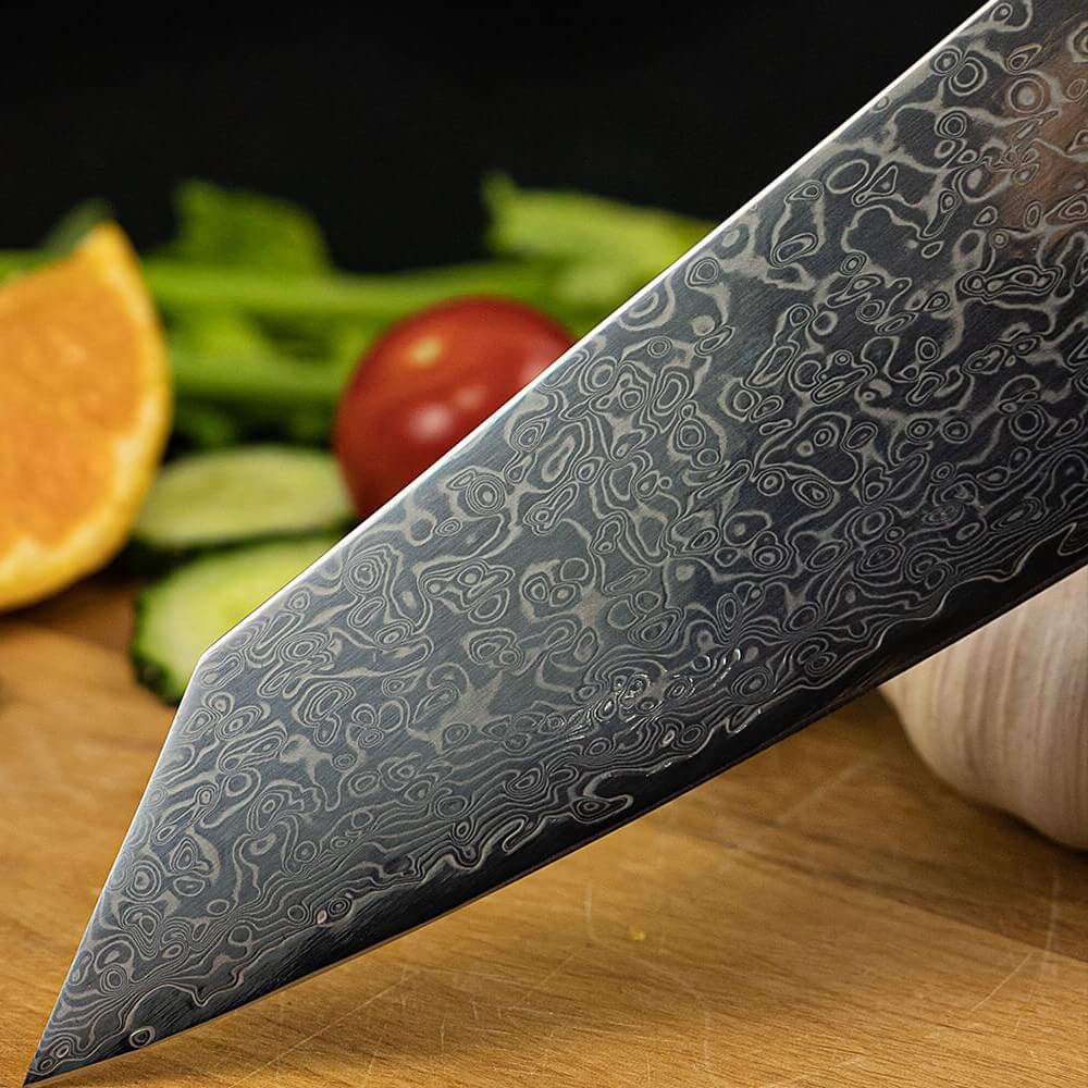 Kiritsuke Damascus Japanese Chef Knife