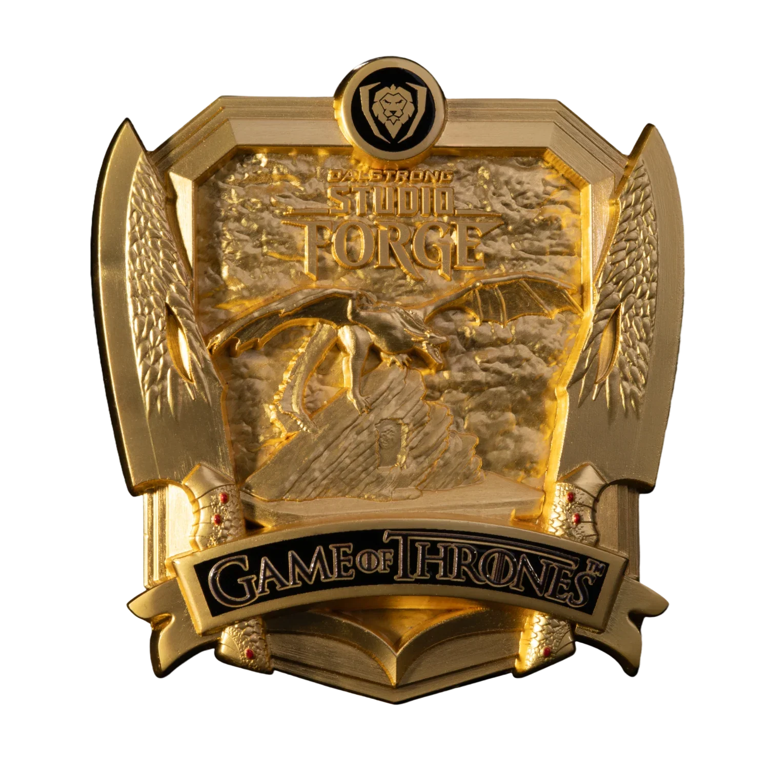 Game of Thrones™ x StudioForge™ | Drogon's Fury™ | 8.5” Collector’s Chef Knife & Sculpted Display Stand