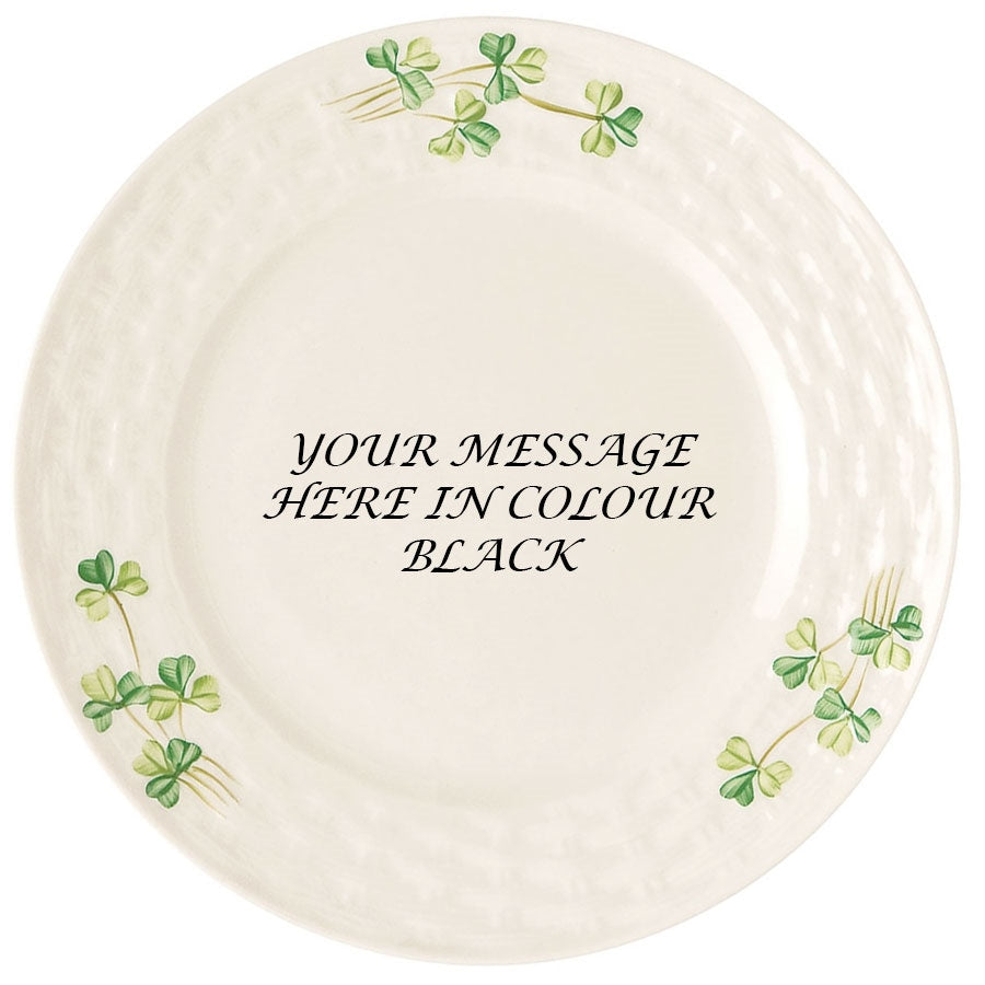 Belleek Classic Shamrock Side Plate