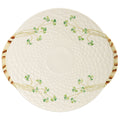Belleek Classic Shamrock Bread Plate