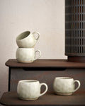 Mineral Mugs Set of 4 / Topaz