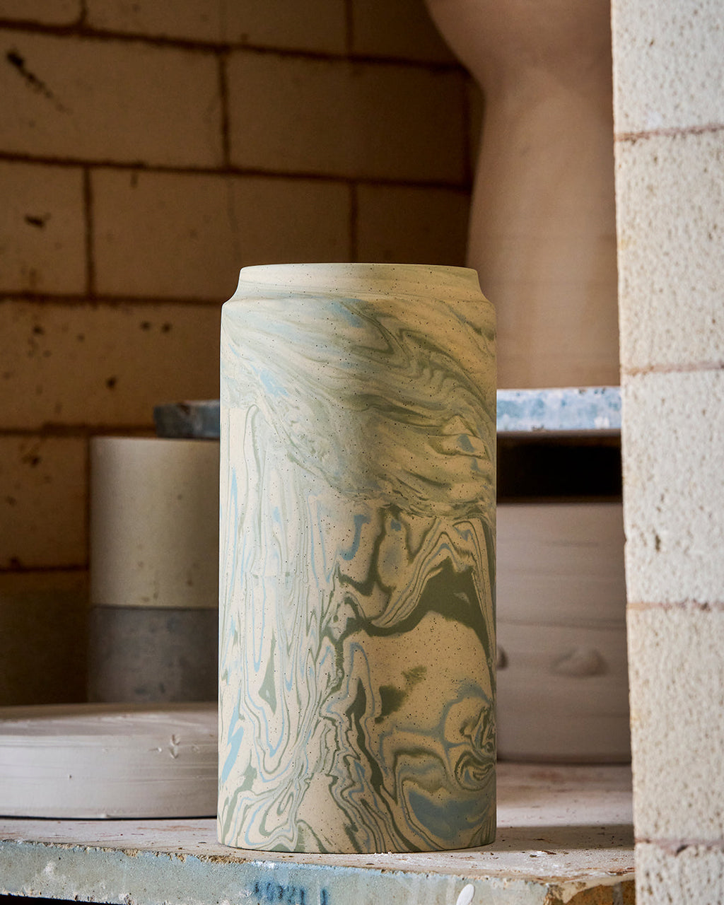 Tall Autumn Vase