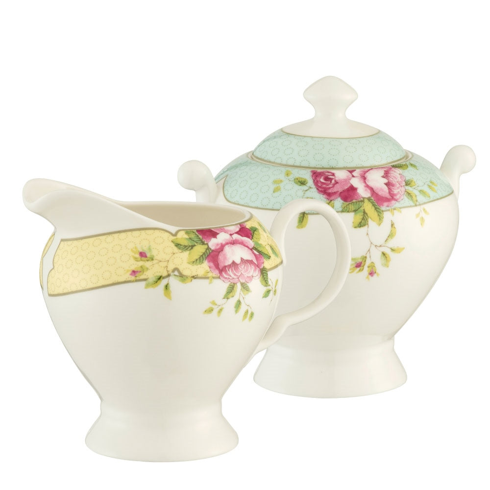 Aynsley Archive Rose Afternoon Teaset 1