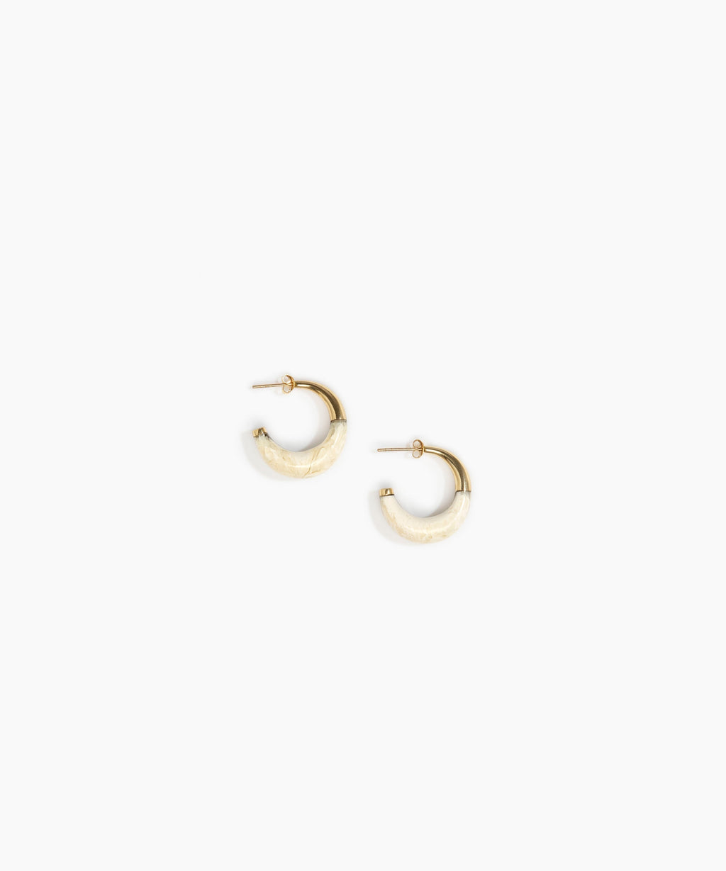 Small Horn Earrings