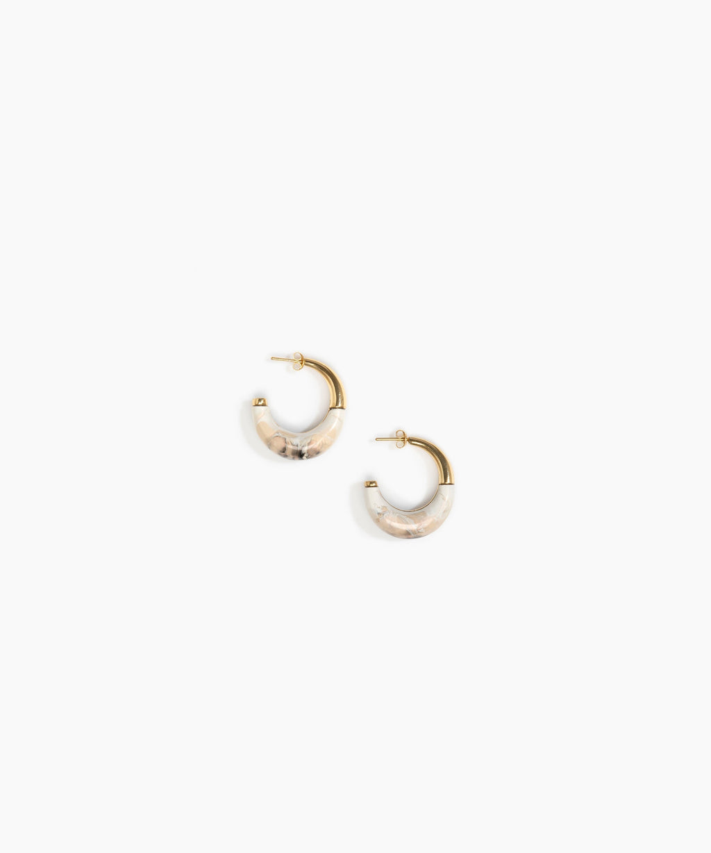 Small Horn Earrings