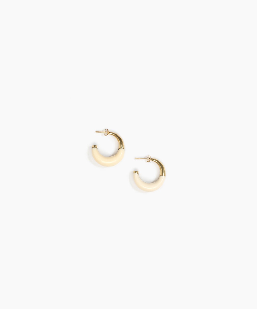 Small Horn Earrings