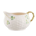 Belleek Classic 1880 - Gold Shamrock Cream Jug
