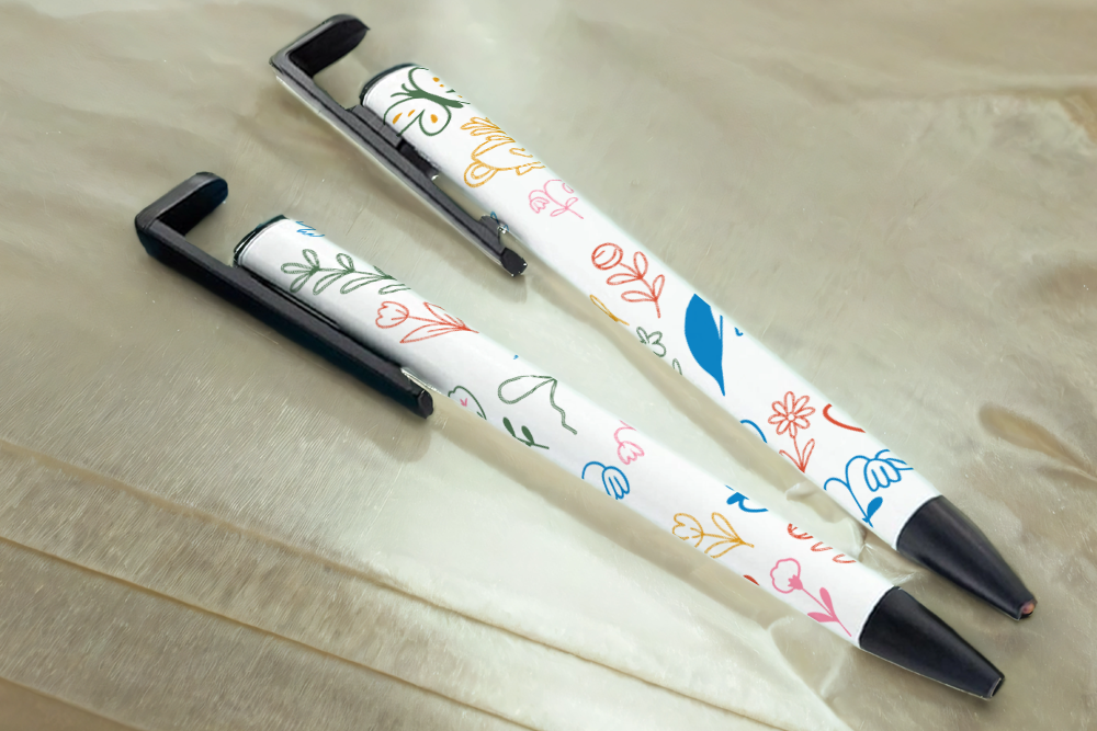 Assorted Ready to Press Sublimation - School Pen Wraps (9 Pack)