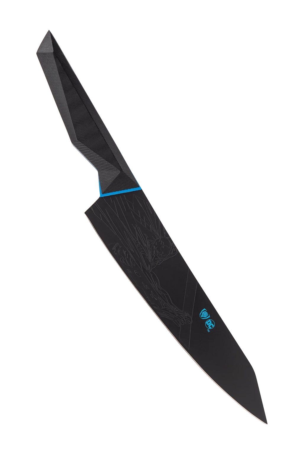 2 Piece Set | 8" Chef's Knife & 3.75" Paring Knife | Batman™ Edition | Shadow Black Series | Dalstrong ©