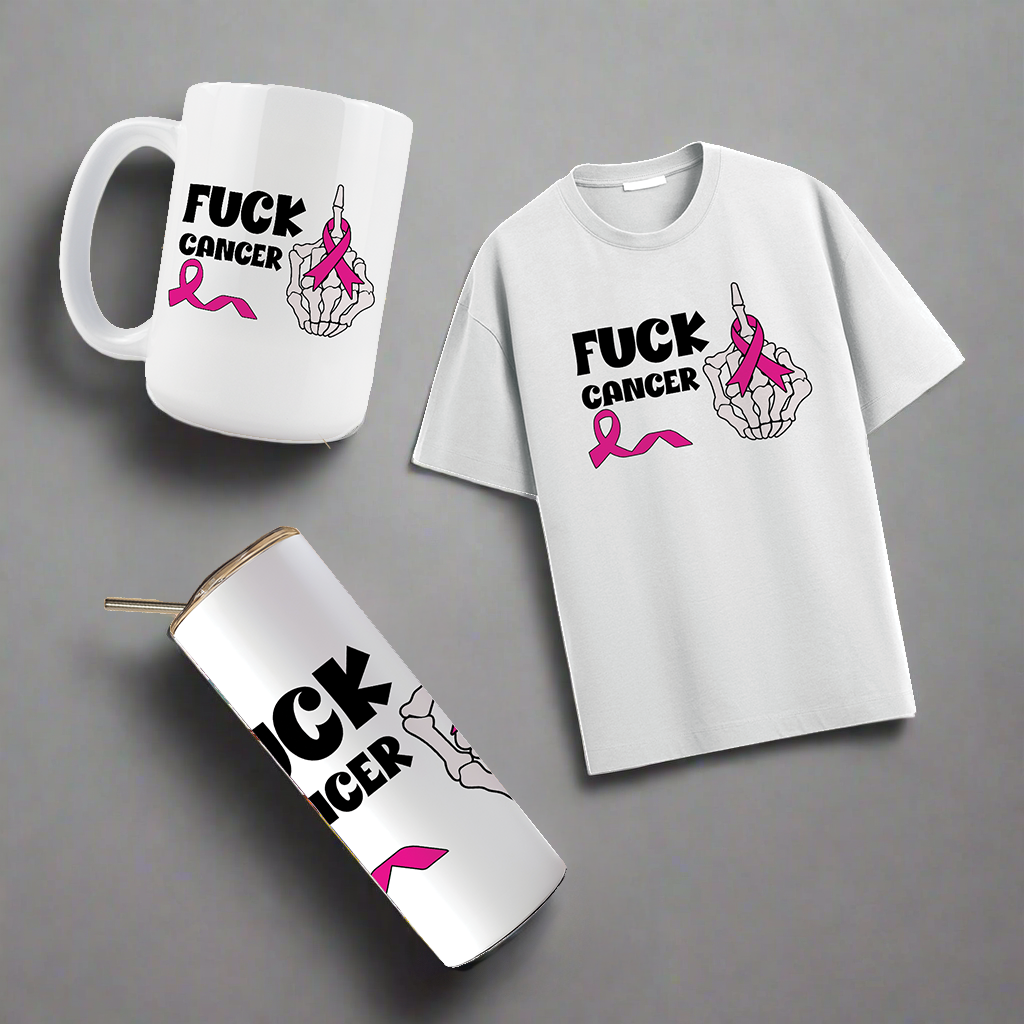 Multi Product Use - Digital Sublimation Designs - Breast Cancer Awareness