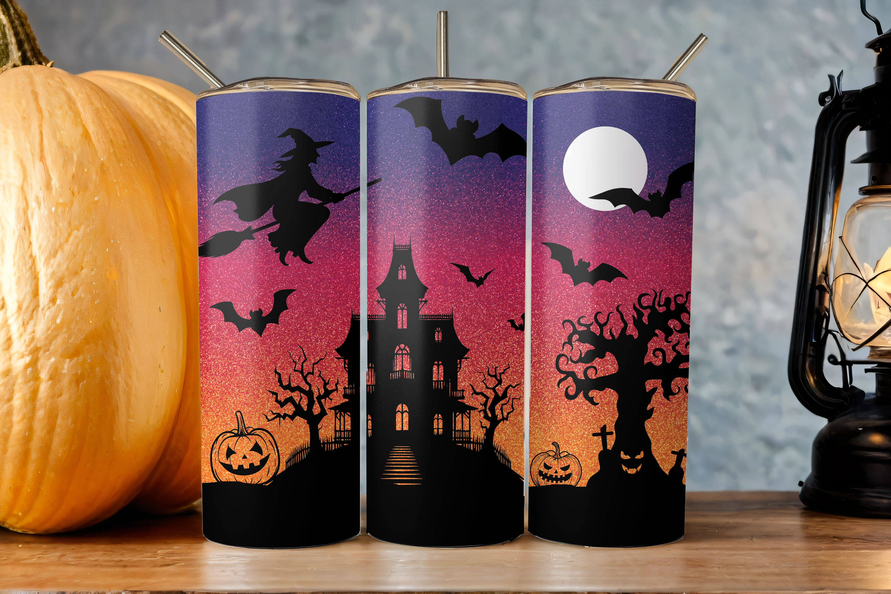 Digital Sublimation Designs - Halloween 2025 Tumblers