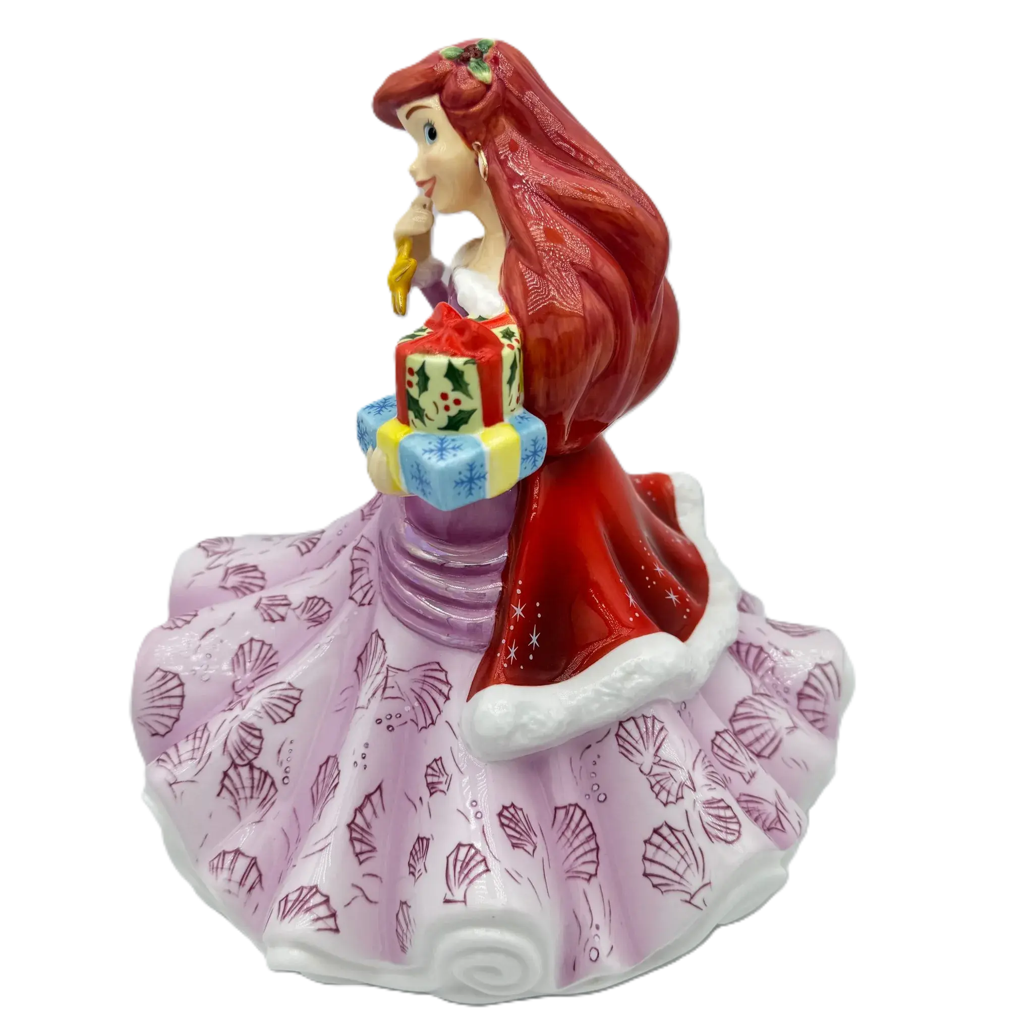 English Ladies Disney Little Mermaid Princess Ariel Presents Figurine