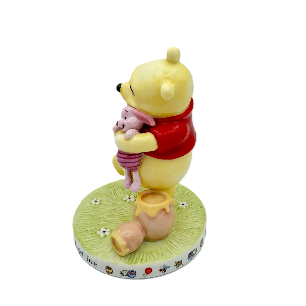 Disney Figurine Disney Winnie the Pooh "A Hug is Always the Right Size" Bone China