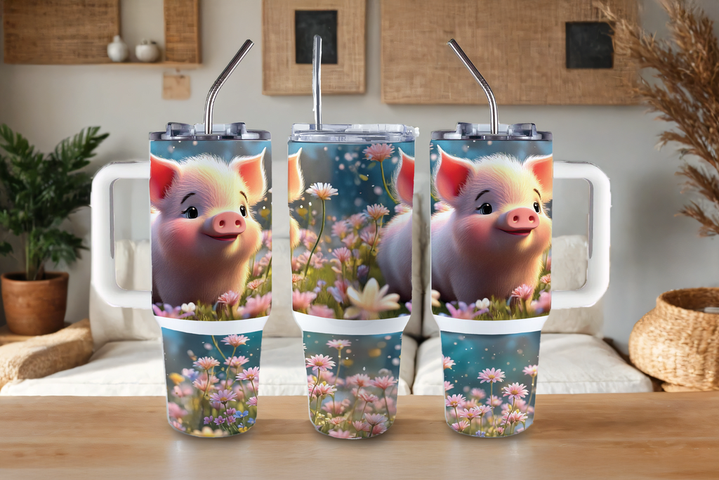 Assorted Ready to Press Sublimation Tumbler Prints (12 Pack) - Spring Bloom