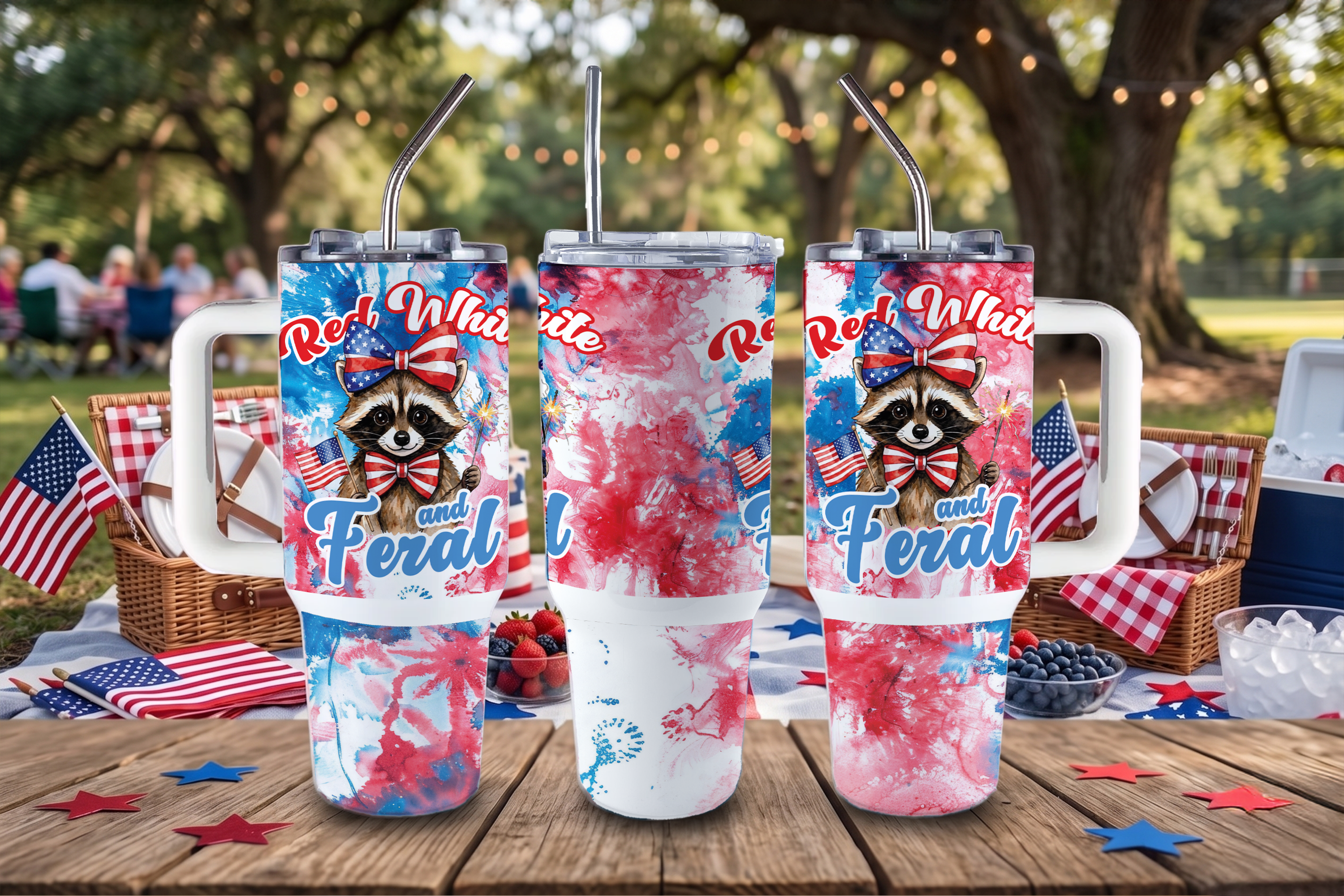 Assorted Ready to Press Sublimation Tumbler Prints (12 Pack) - America 250