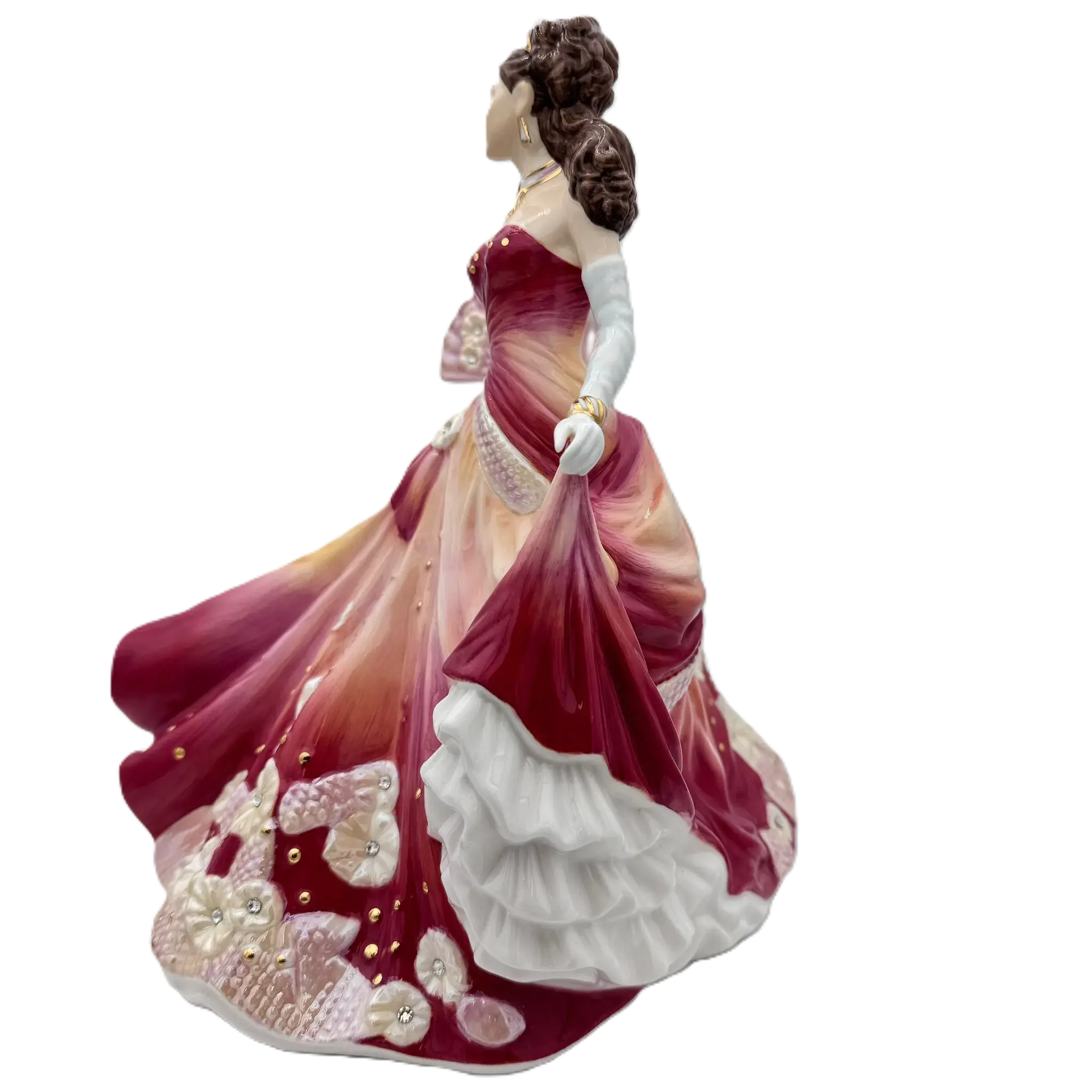 English Ladies Sunset Romance Figurine