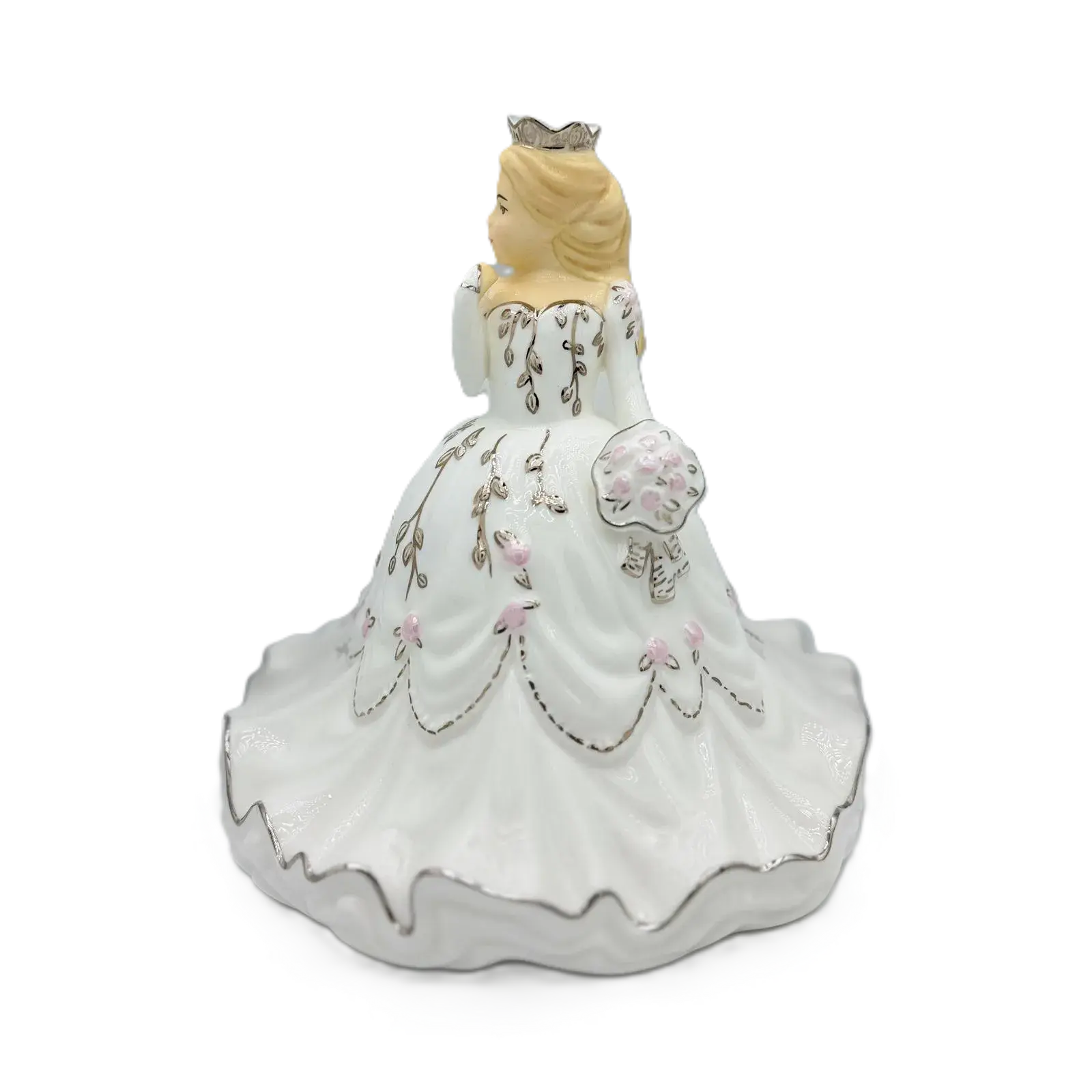 Wedding Gift Figurine - English Ladies Gypsy Rose Bride Mini Figurine