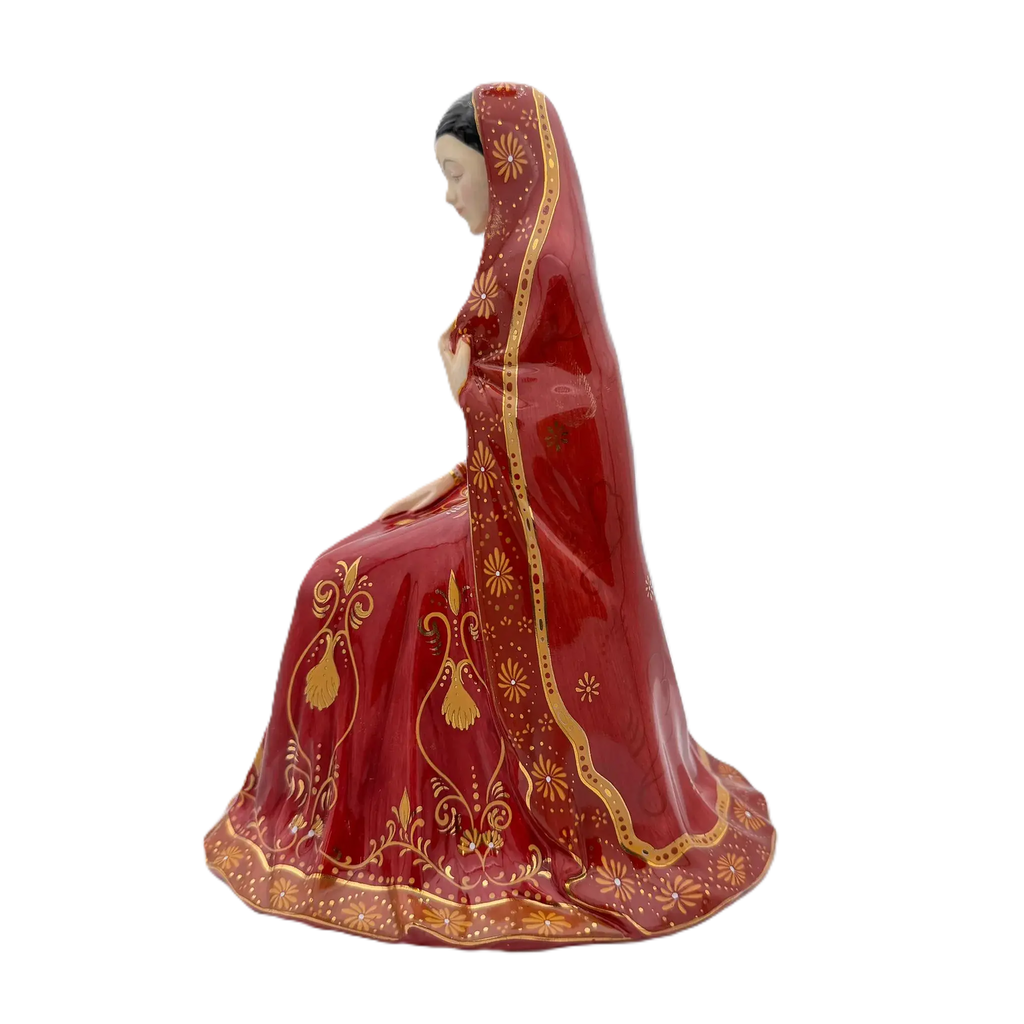 English Ladies Eternal Love Wedding Bride Figurine