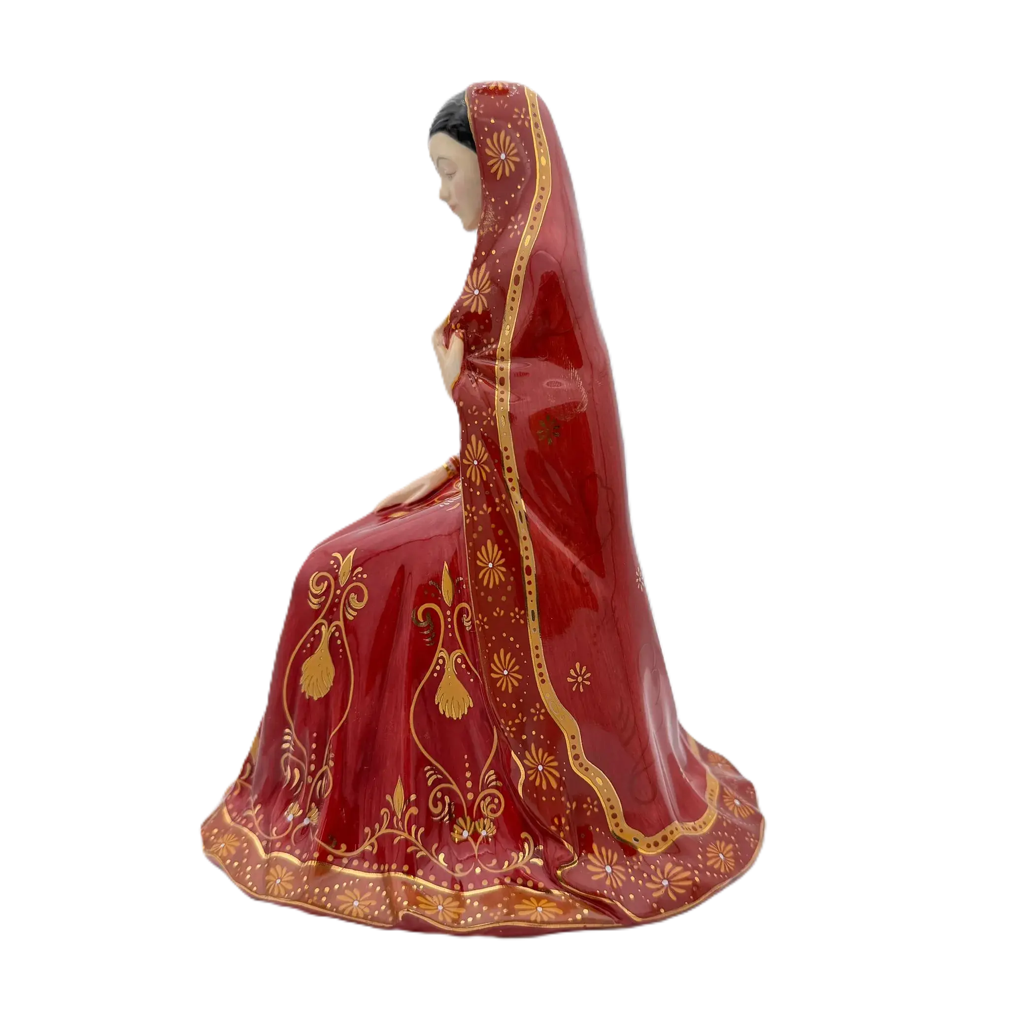 English Ladies Eternal Love Wedding Bride Figurine