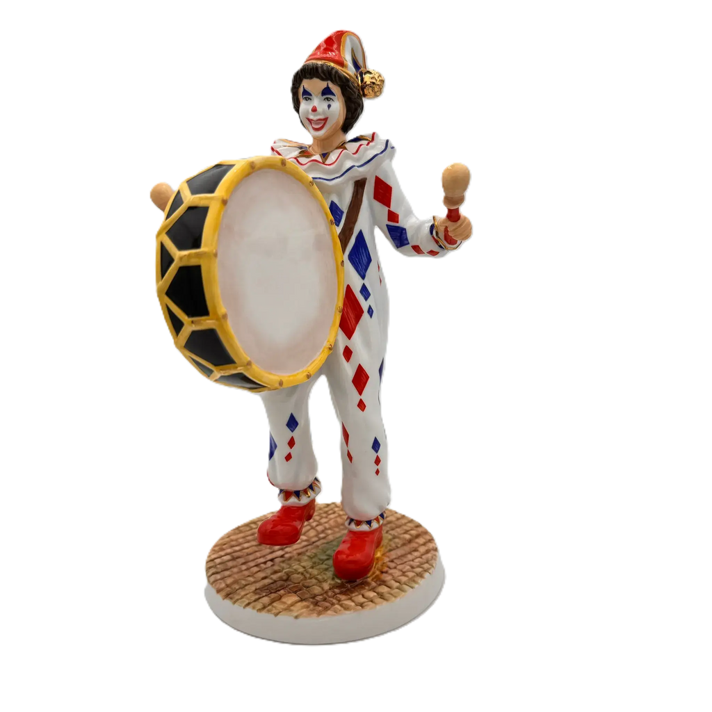 English Ladies Carnival Series The Drummer Figurine
