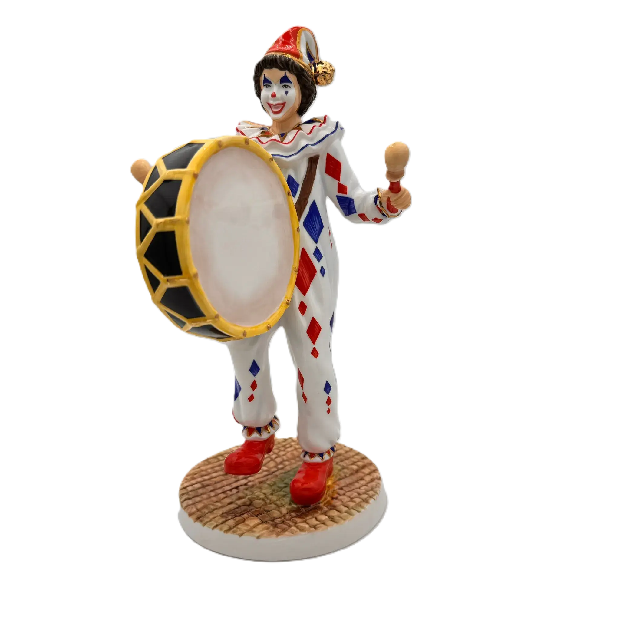 English Ladies Carnival Series The Drummer Figurine