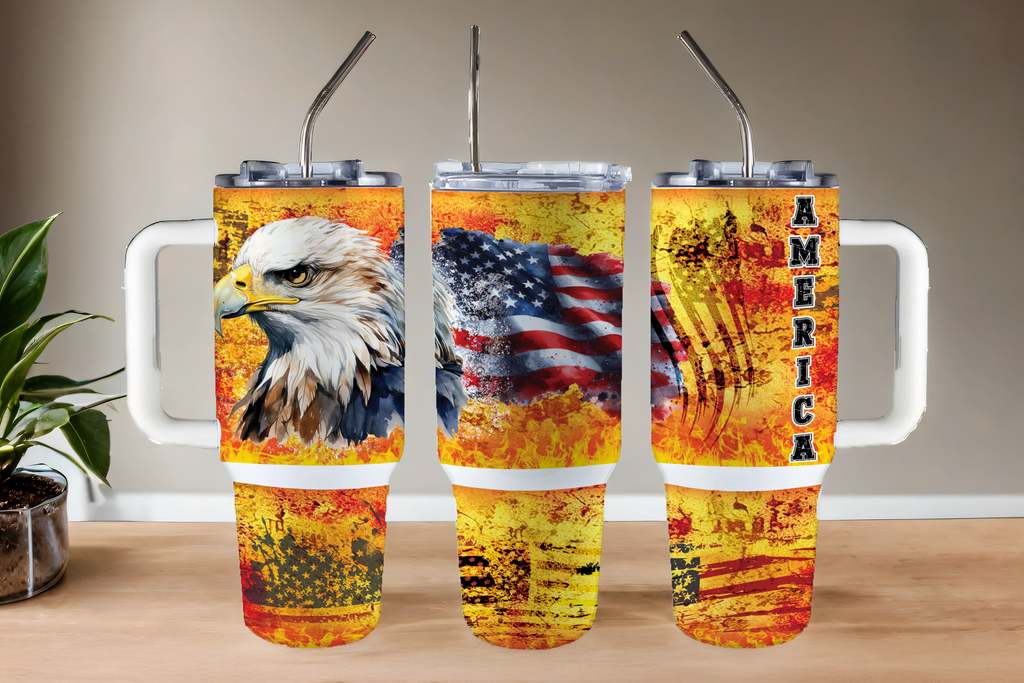 Assorted Ready to Press Sublimation Tumbler Prints (14 Pack) - Fourth of July