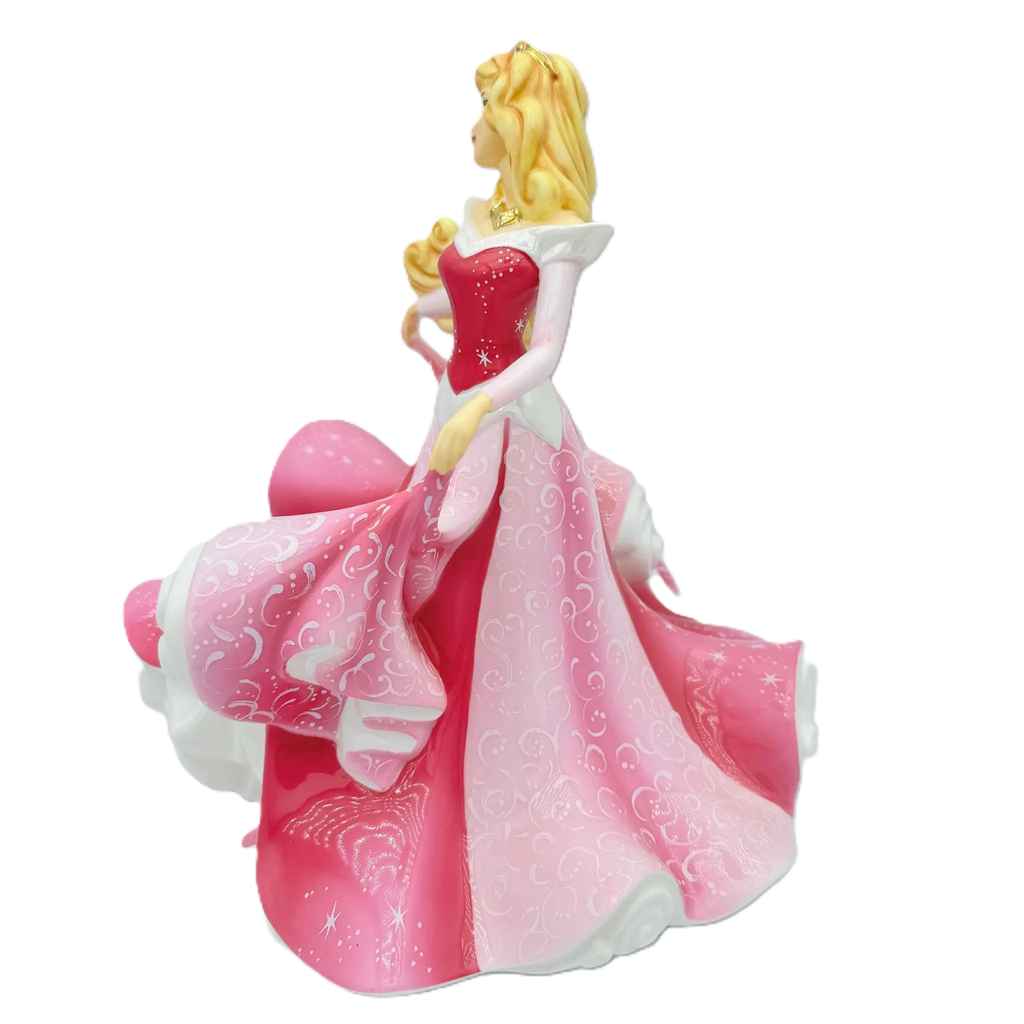English Ladies Disney Sleeping Beauty Aurora Pink Figurine