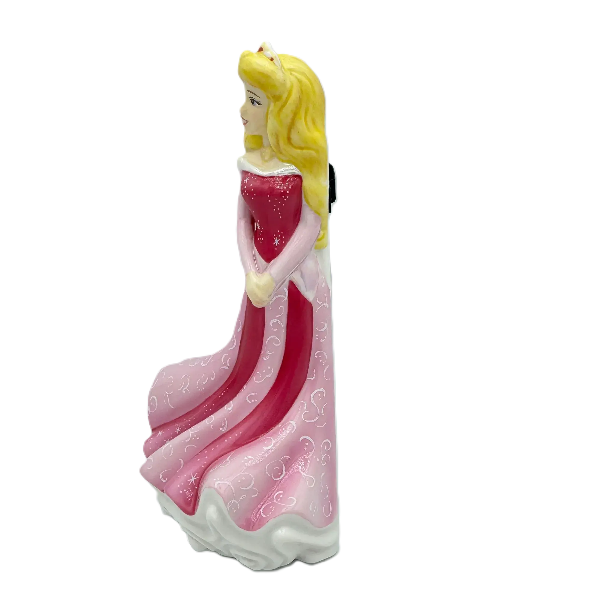 English Ladies Disney Sleeping Beauty Princess Aurora Flatback Figurine