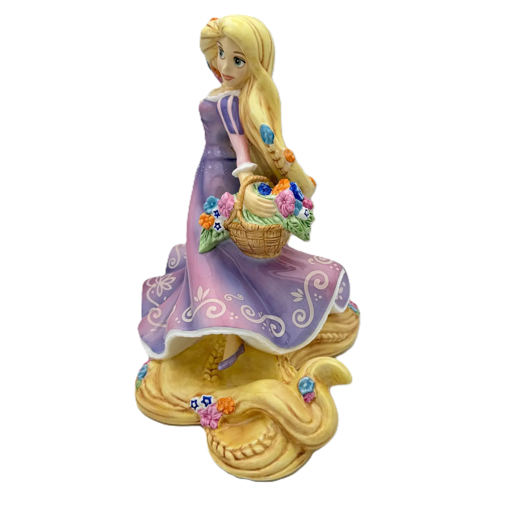 English Ladies Disney Tangled Princess Rapunzel Figurine