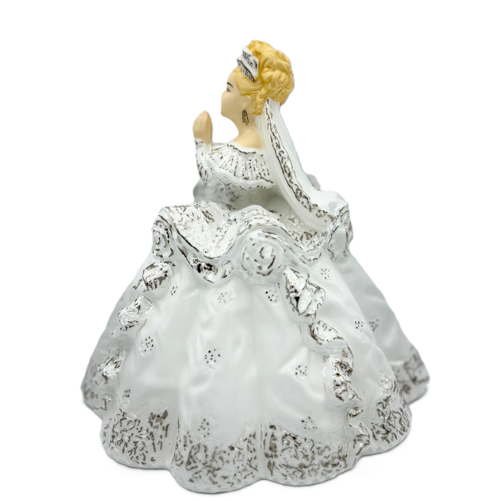 Wedding Gift Figurine Little Prayer Communion Figurine: Blonde Bone China