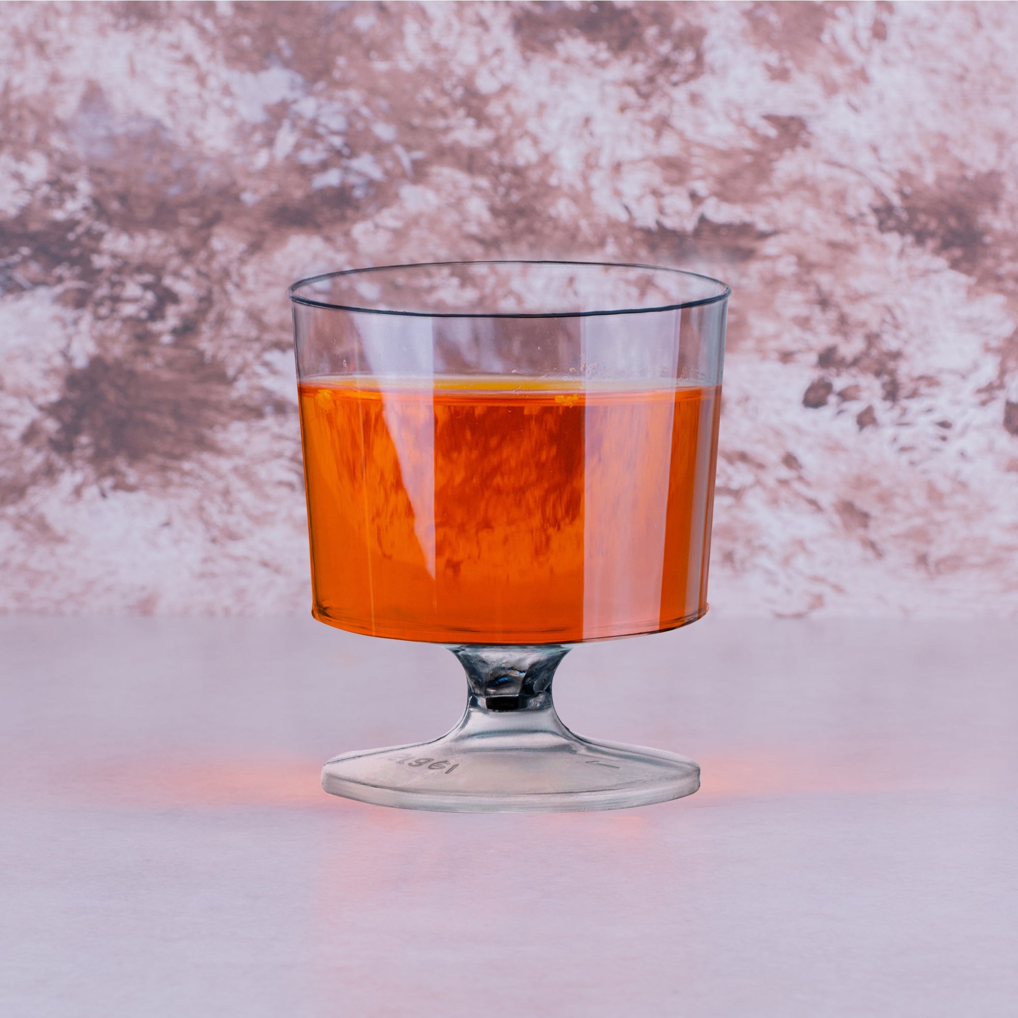 Clear Round Plastic Disposable Mini Wine Glasses (2 oz. )
