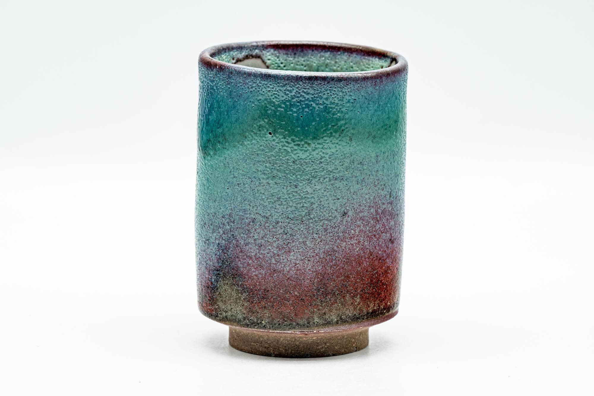 Japanese Teacup - Blue Purple Glazed Yunomi - 100ml