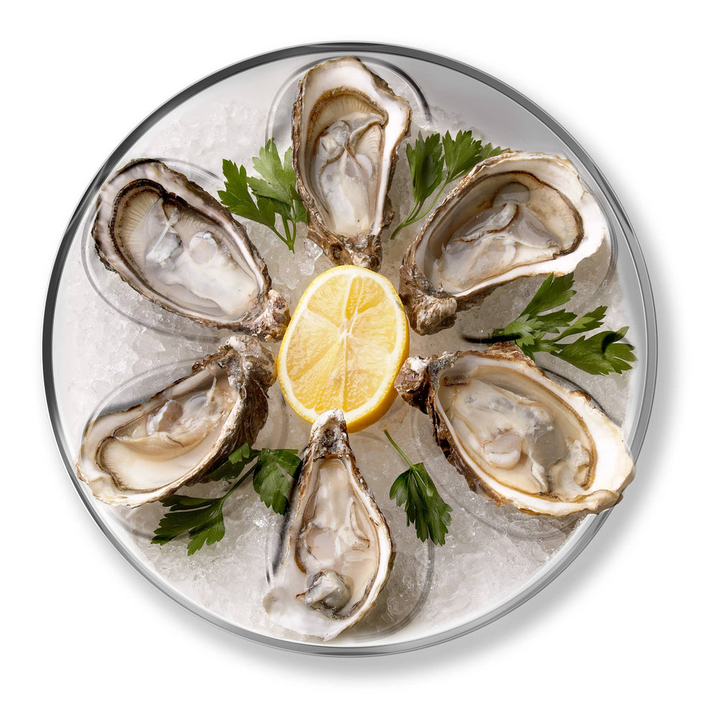 Stainless Steel Oyster Plate