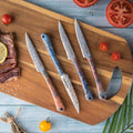 Kaze VG10 Damascus Steel Steak Knives