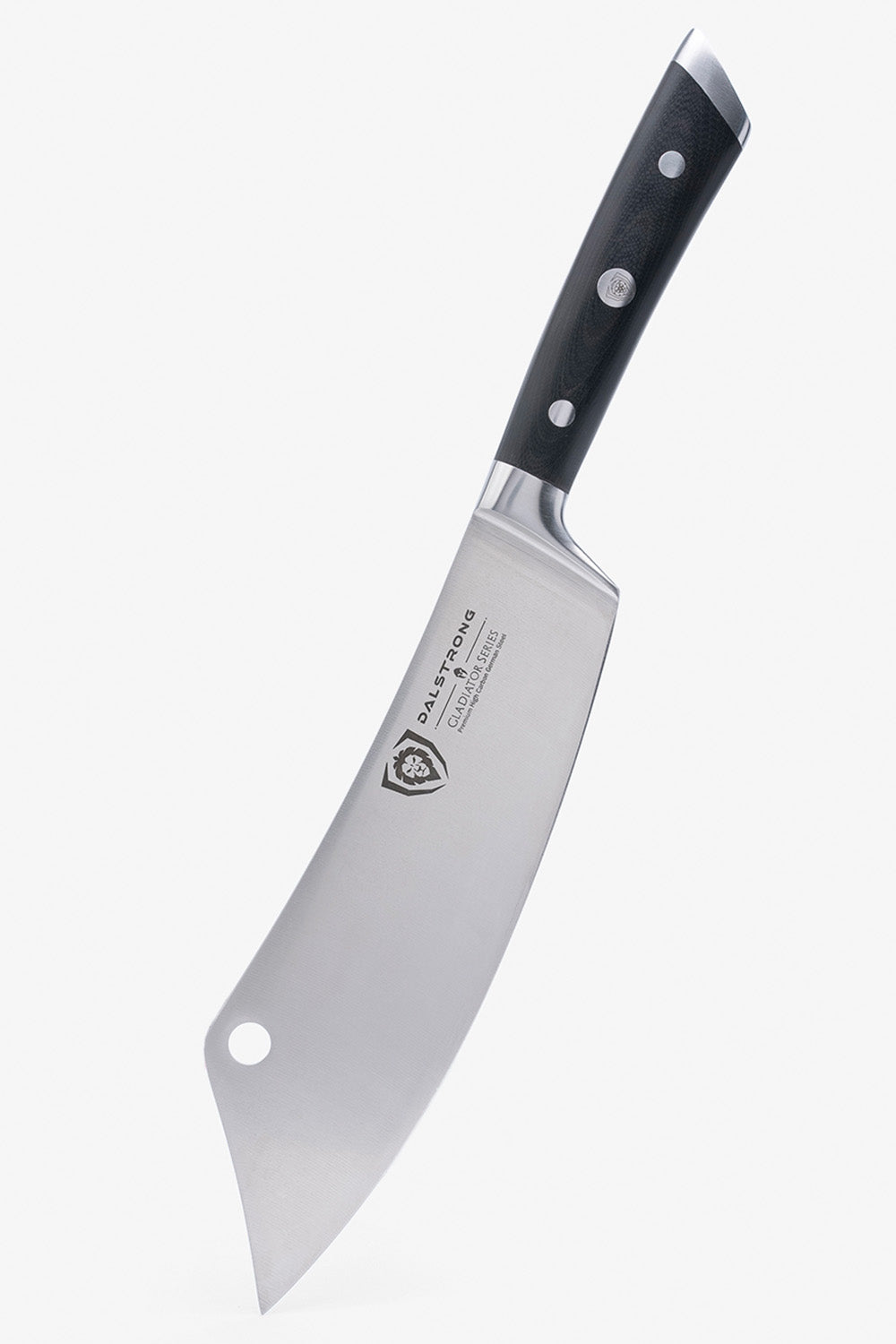 Meat Prep Bundle | 9" Obliterator Meat Cleaver with Stand + 8" Chef & Cleaver Hybrid Crixus Knife