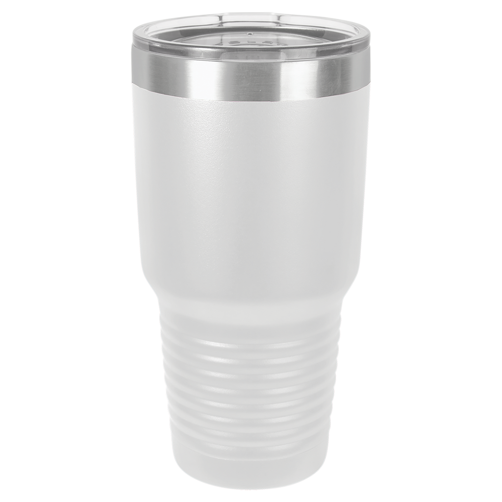 White 30 oz Tumbler - Ringneck  - UV Printing