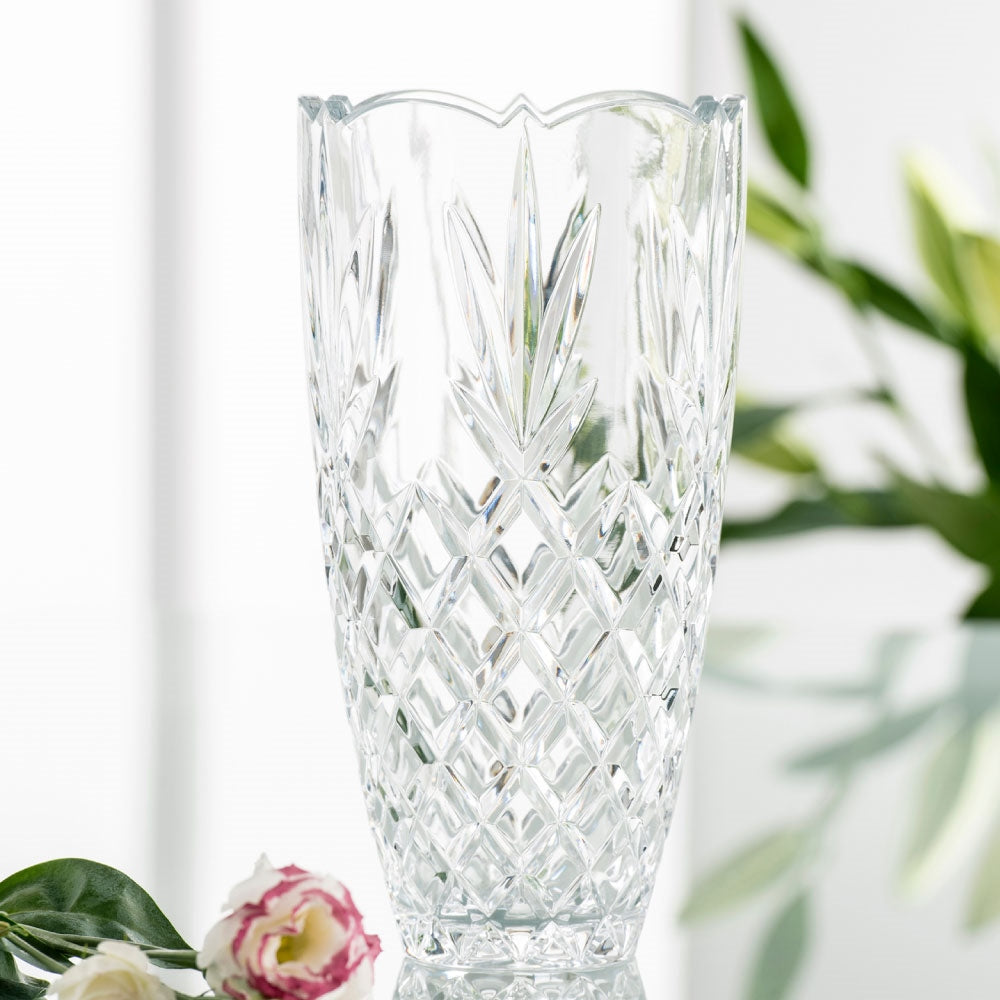 Galway Crystal Renmore 10" Vase