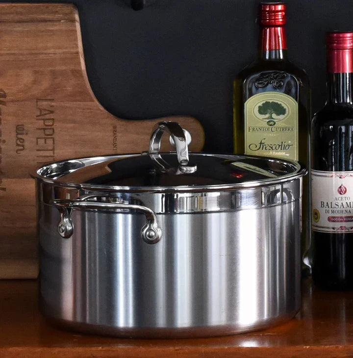 Hestan ProBond® Forged™ 8-Qt Stainless Steel Stockpot with Lid