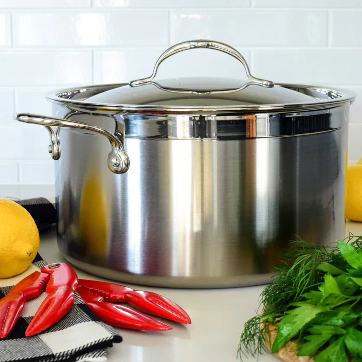 Hestan ProBond® Forged™ 8-Qt Stainless Steel Stockpot with Lid