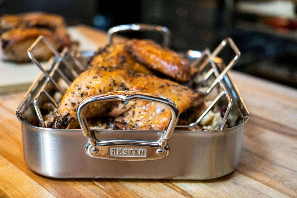 Hestan 16.5" Classic Roaster with Rack