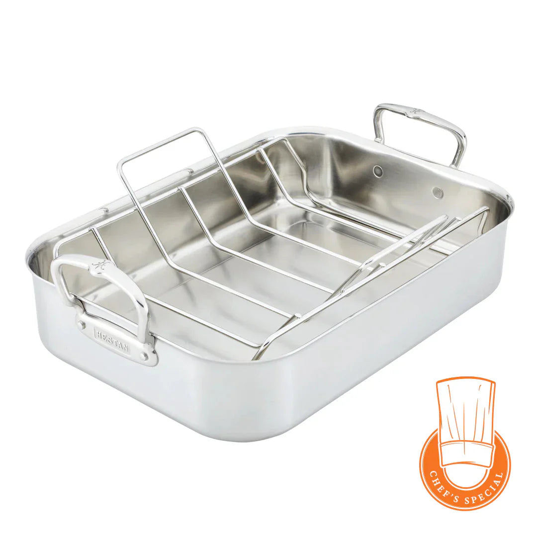 Hestan 16.5" Classic Roaster with Rack