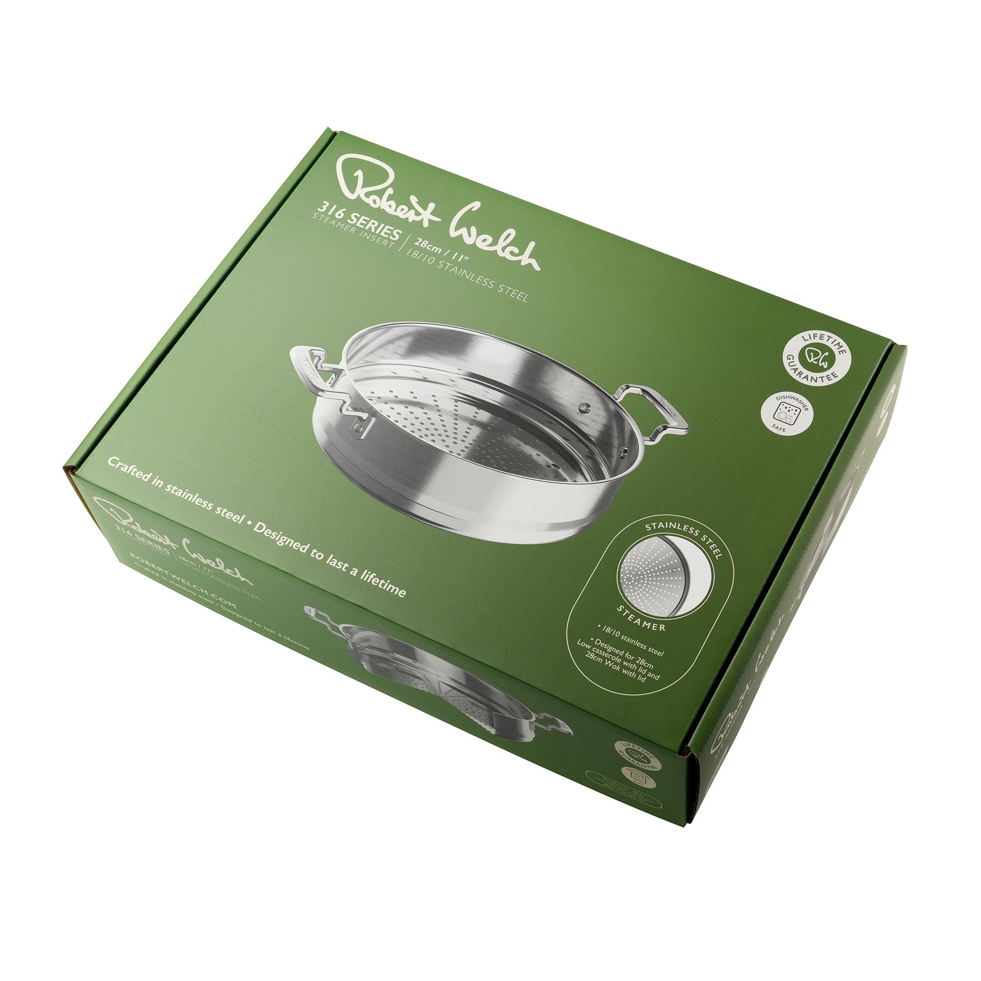 316 Series Cookware Steamer Insert 28cm
