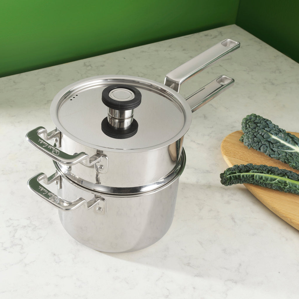 316 Series Cookware 18cm Steamer Set, 2 Piece