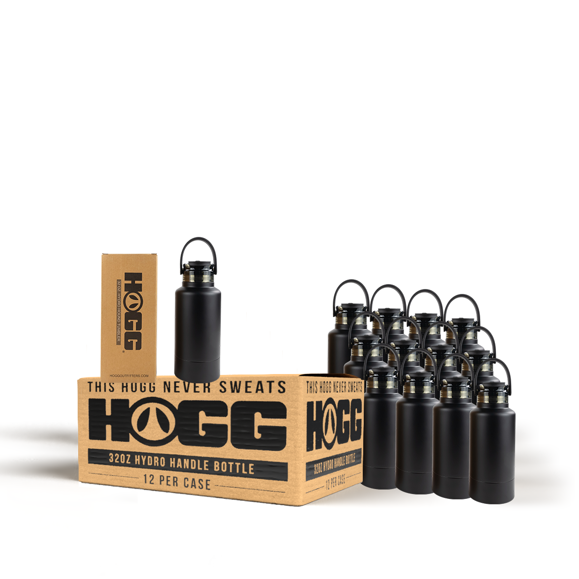 32oz Powder Coated Hydro Hound Tumbler Case (12 Units)