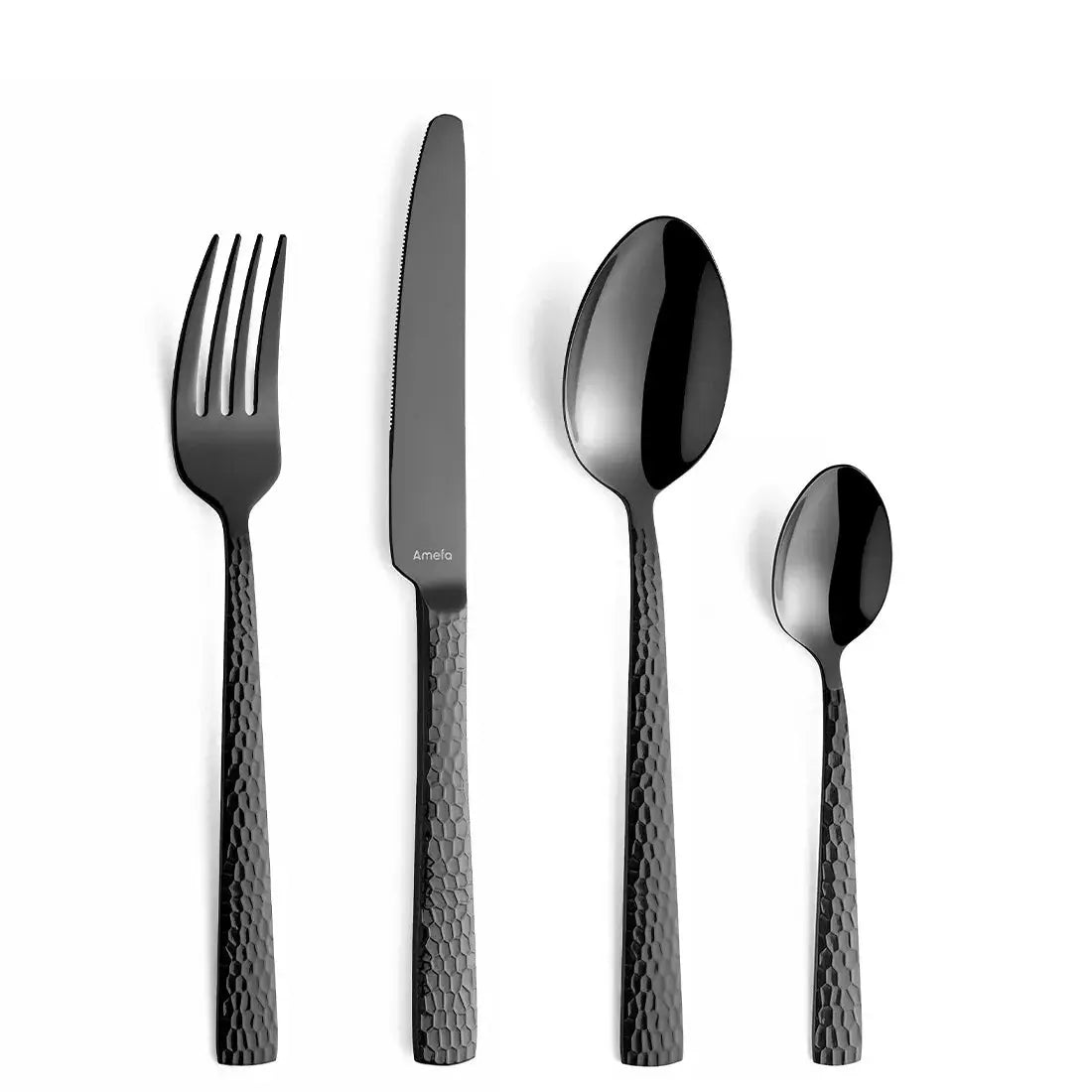 Amefa Felicity Black 24pc Cutlery Set