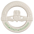 Belleek Classic Claddagh Wall Plaque