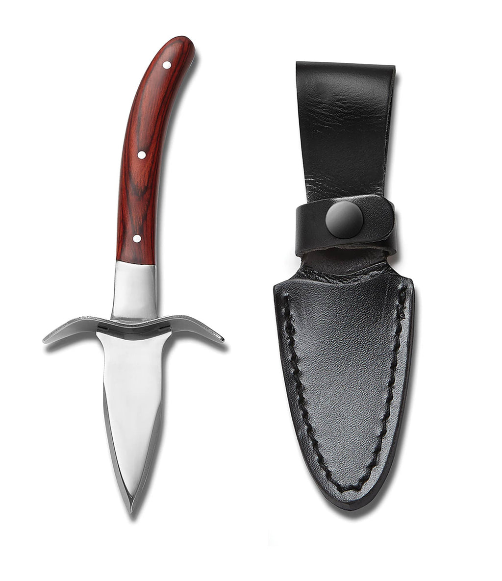 Oyster Knife with Leather Case