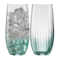 Galway Crystal Erne Hiball Set of 2 in Aqua