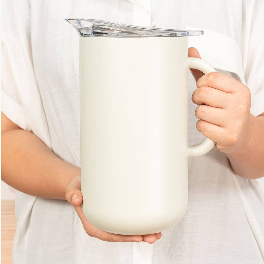 Vacuum-Insulated 2-Liter Pitcher in Bone