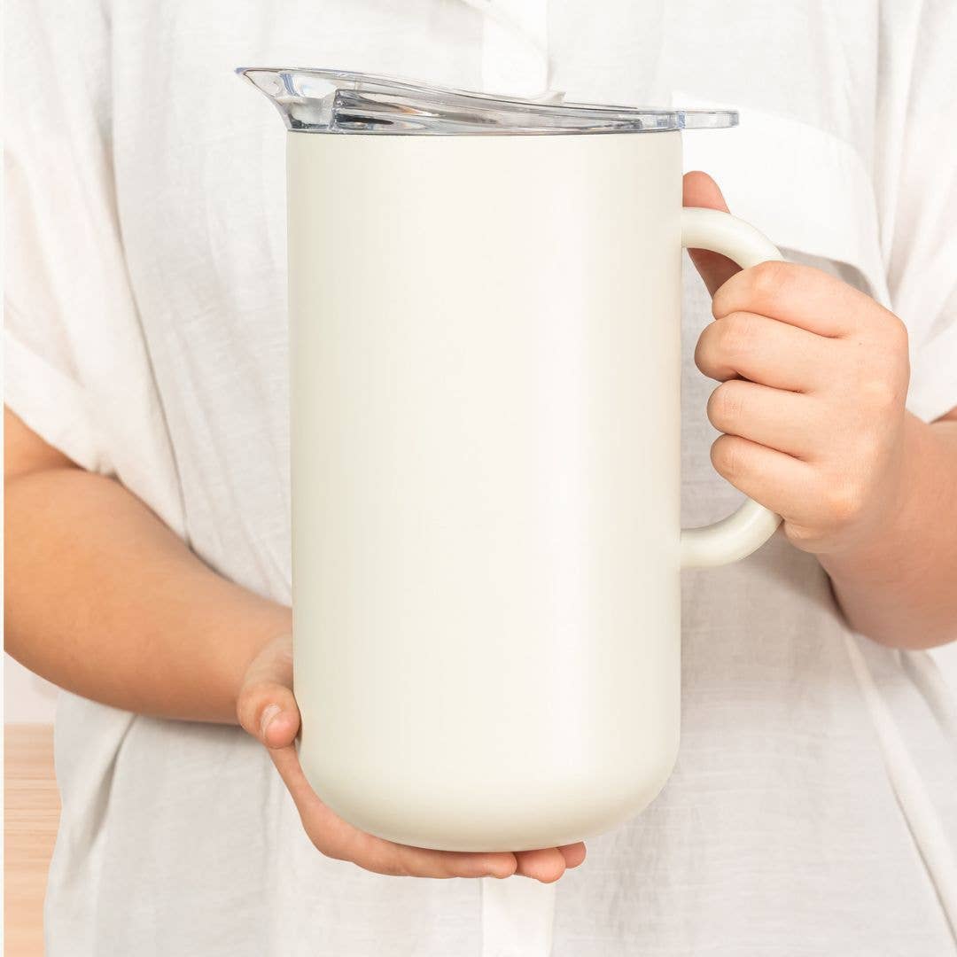 Vacuum-Insulated 2-Liter Pitcher in Bone